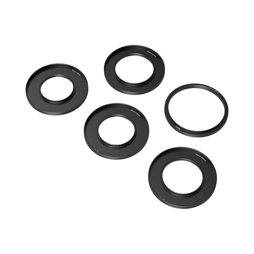 SMALLRIG SmallRig 3383 Adapter Rings Kit (52, 55, 58, 62, 86mm) For Mini Matte Box