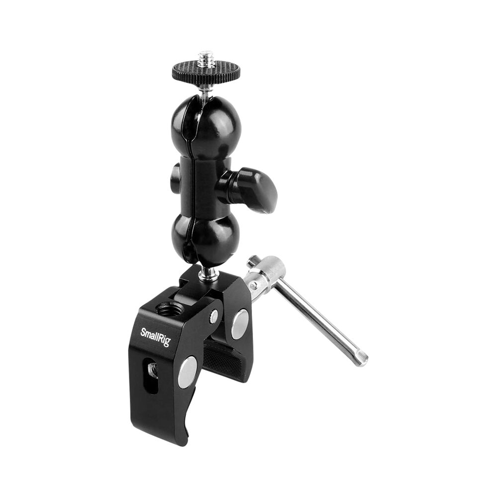 SMALLRIG SMALLRIG 1138 Double Ballhead w/Clamp & 1/4" Screw
