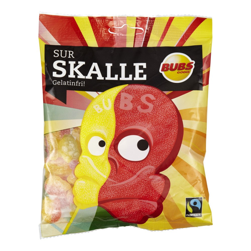 Bubs Sur Skalle 190 g