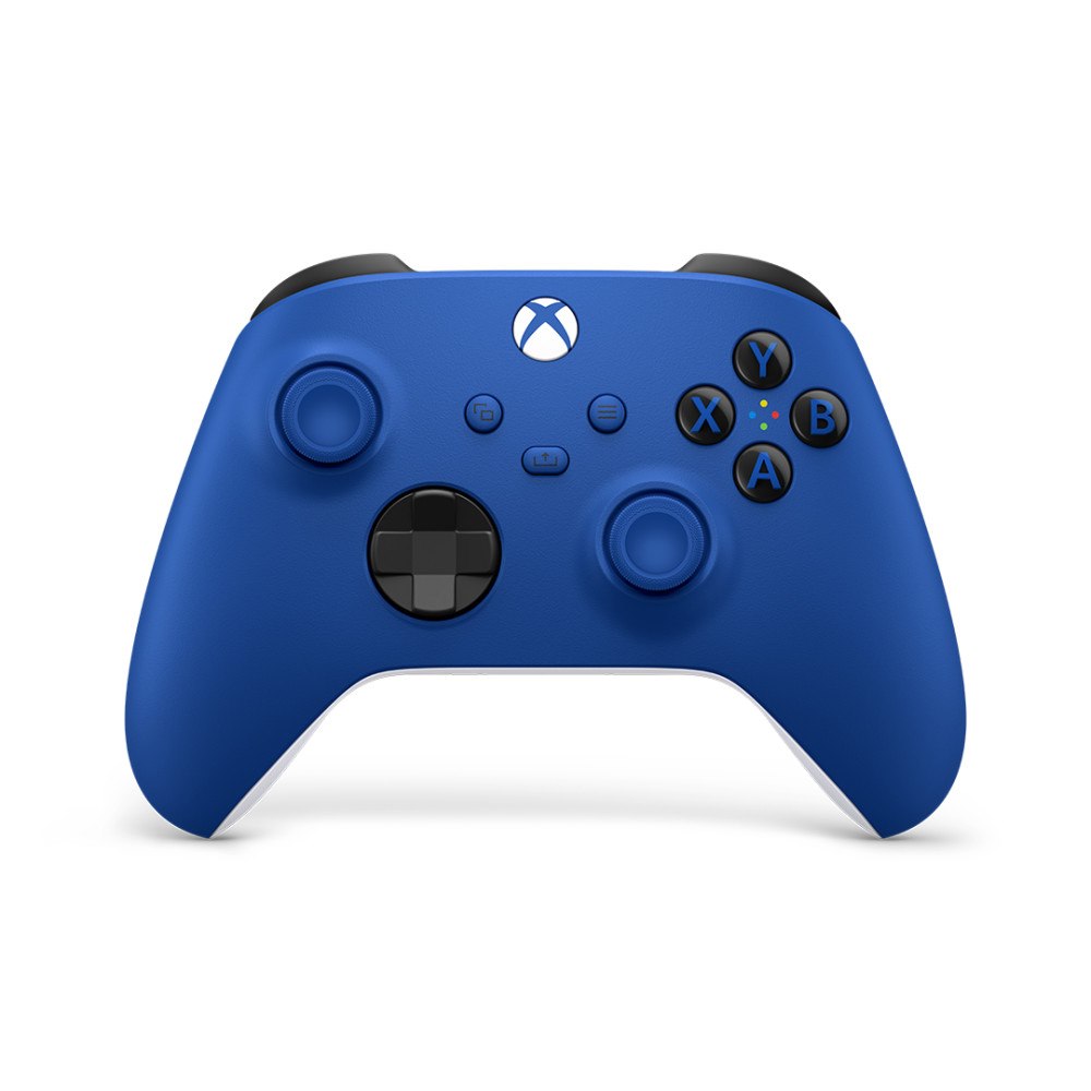 Microsoft Microsoft Xbox Wireless Controller Blå, Vit Bluetooth/USB Spelplatta Analog / Digital Android, PC, Xbox One, Xbox One S,...