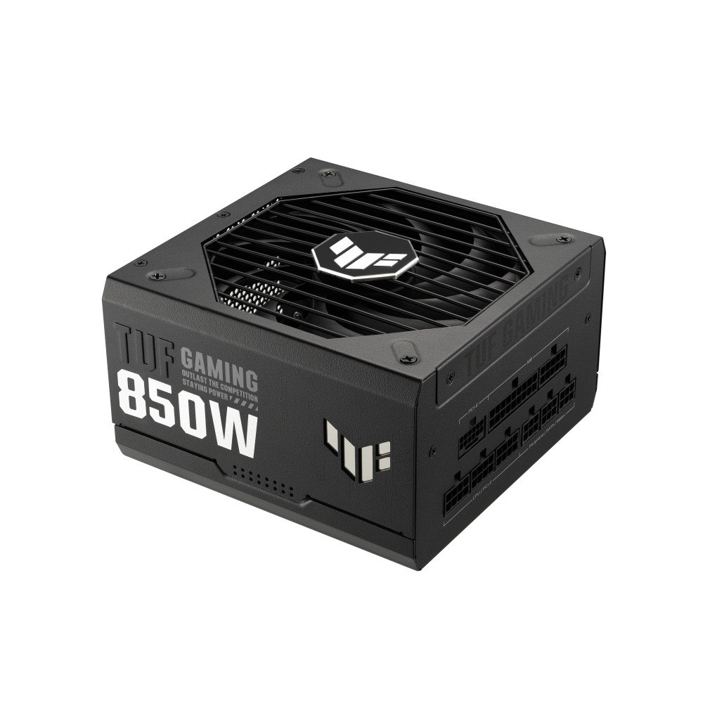 ASUSTeK COMPUTER ASUS TUF Gaming 850W Gold strömförsörjningsenheter 24-pin ATX ATX Svart