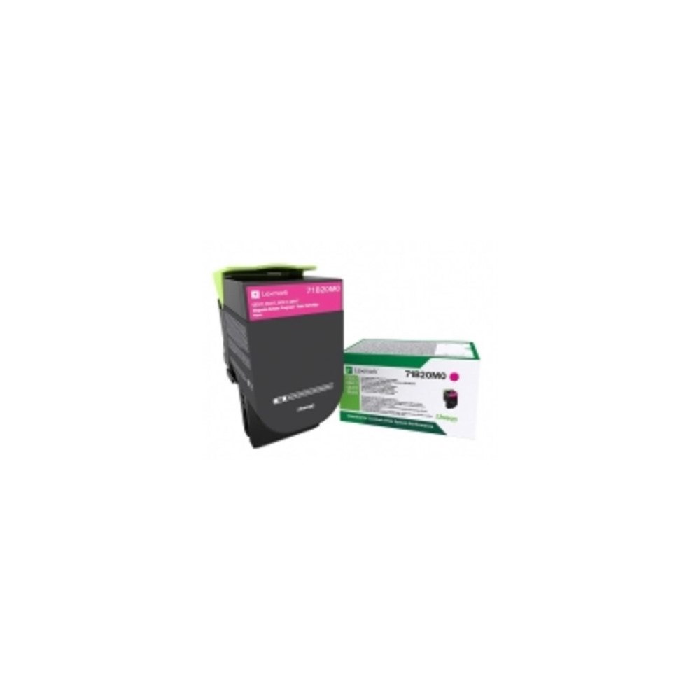 Lexmark International Lexmark 71B20M0 Tonerkassett 1 styck Original Magenta