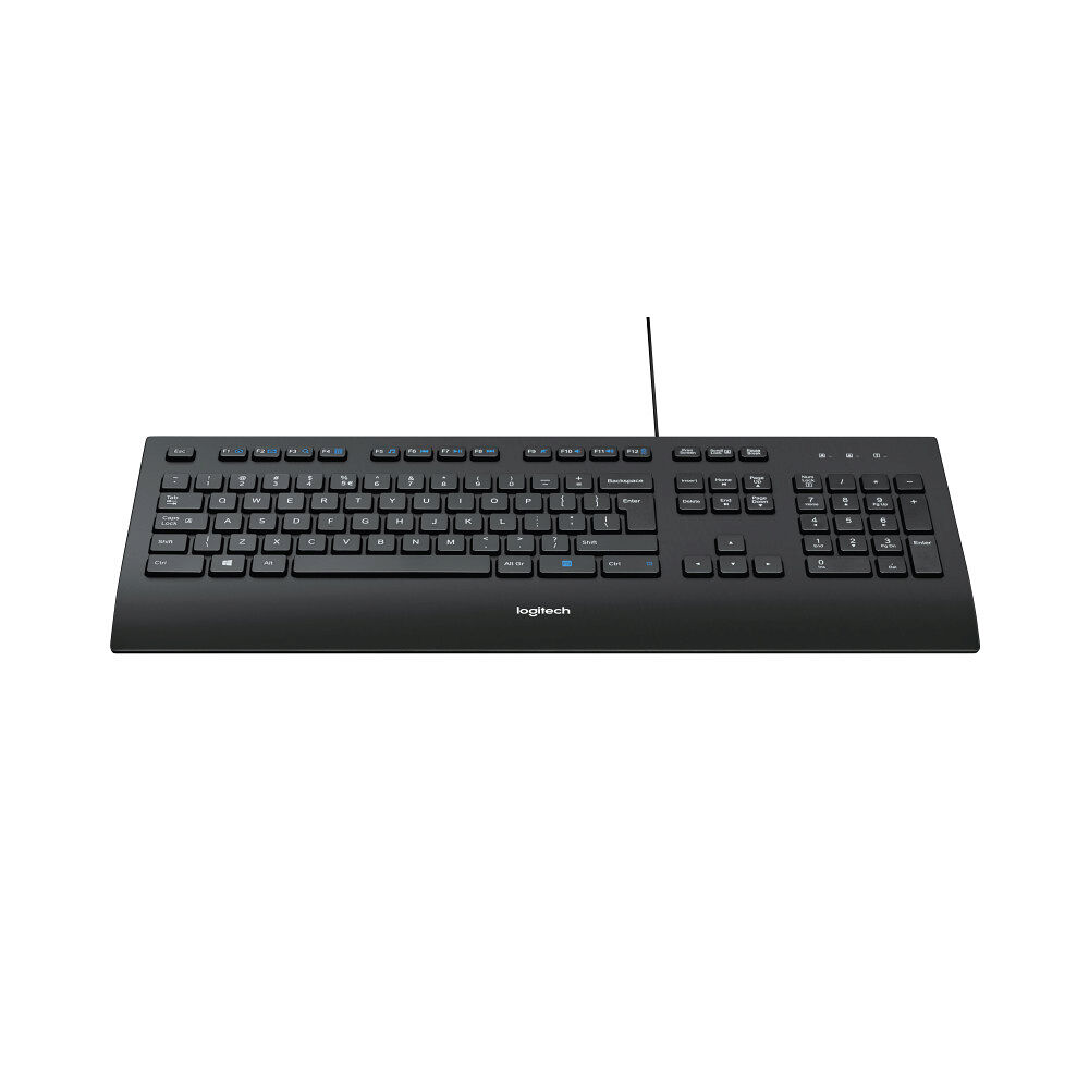Logitech Logitech Corded K280e - tangentbord - USA, internationellt Inmatningsenhet
