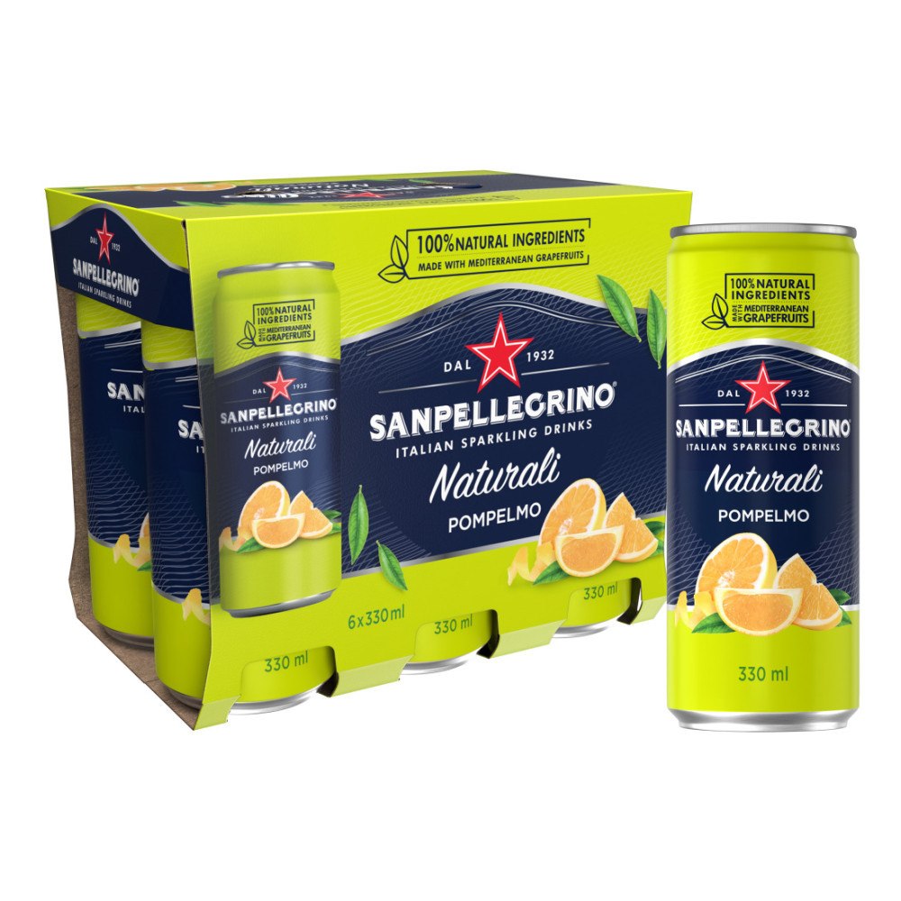 San Pellegrino Pompelmo 33 cl 6-pack