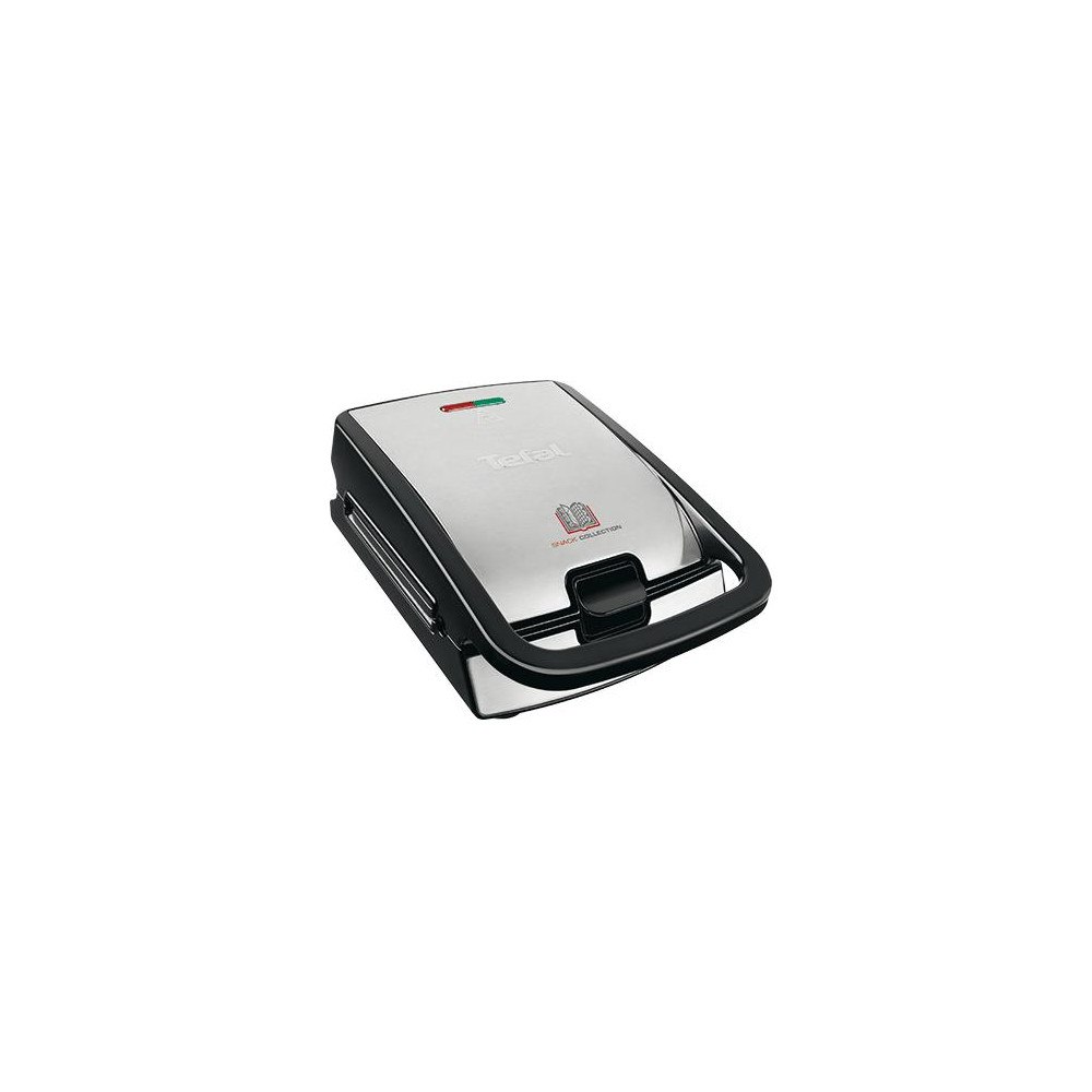 Tefal Tefal SW852D12 smörgåsgrill 700 W Svart, Rostfritt stål
