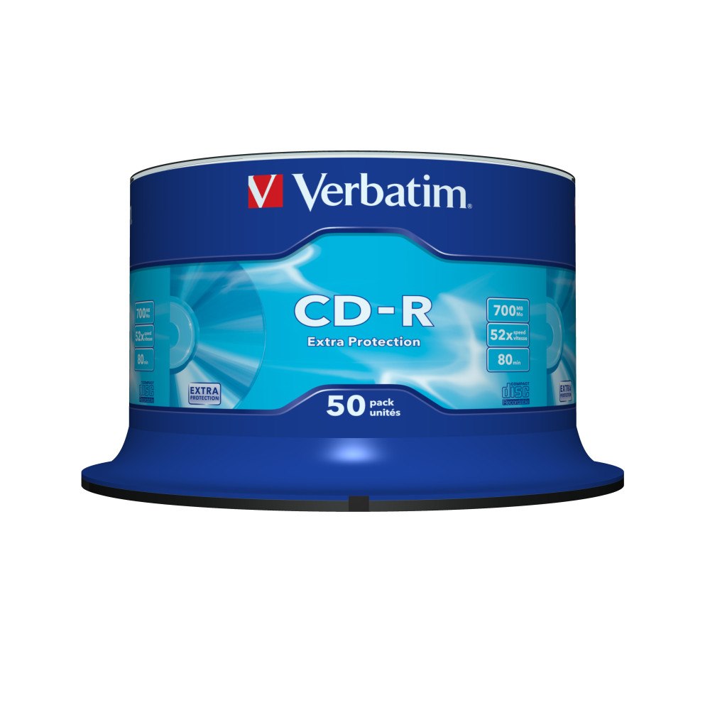 VERBATIM Verbatim CD-R Extra Protection 700 MB 50 styck