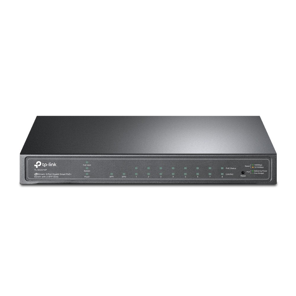 TP-LINK Technologies TP-Link TL-SG2210P nätverksswitchar hanterad L2/L4 Gigabit Ethernet (10/100/1000) Strömförsörjning via Ethernet (PoE) st...