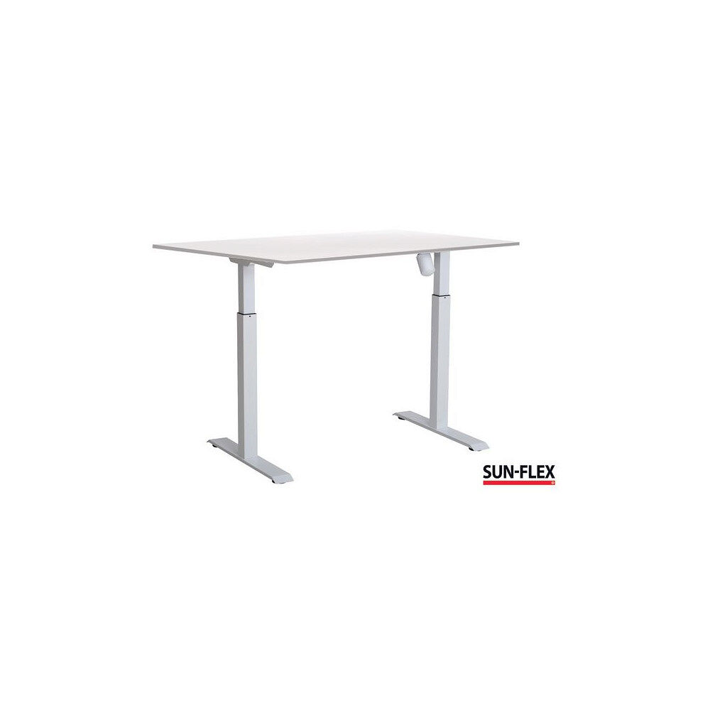 Sun-Flex Bord SUN-FLEX II höj/sänk 120x80 vit/vit