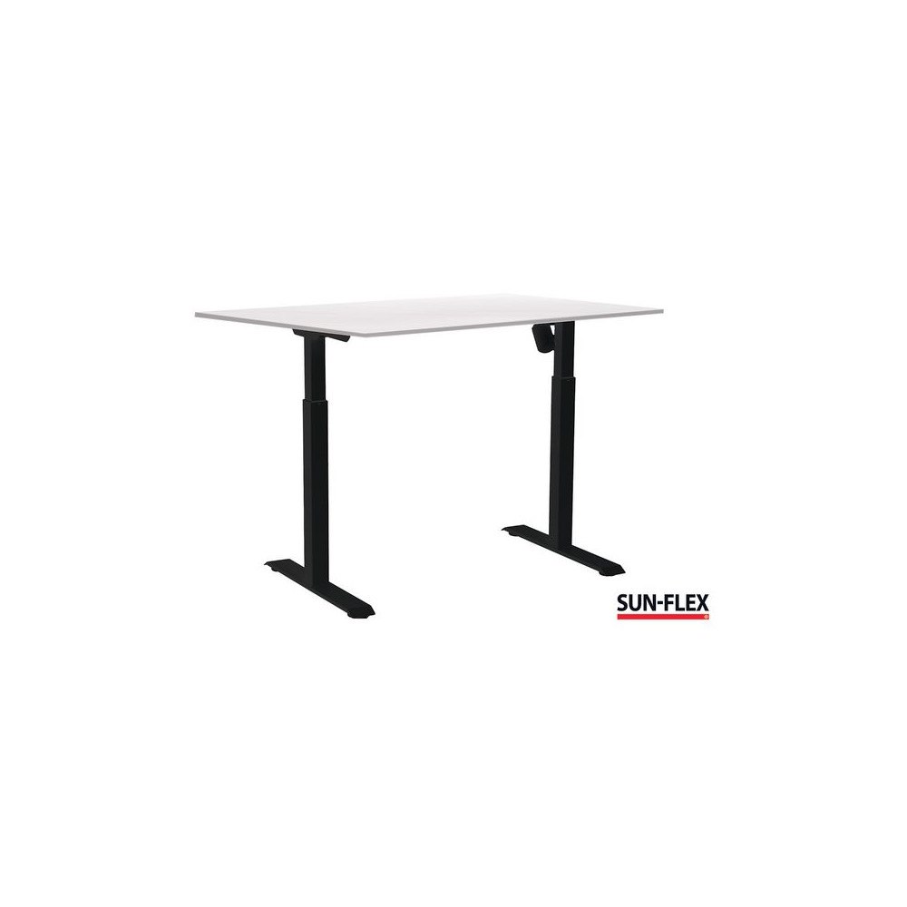 Sun-Flex Bord SUN-FLEX I höj/sänk 120x80 sva/vit
