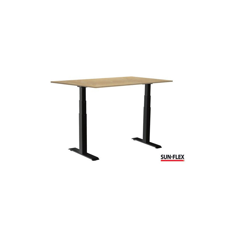 Sun-Flex Bord SUN-FLEX VI höj/sänk 120x80 sva/bjö