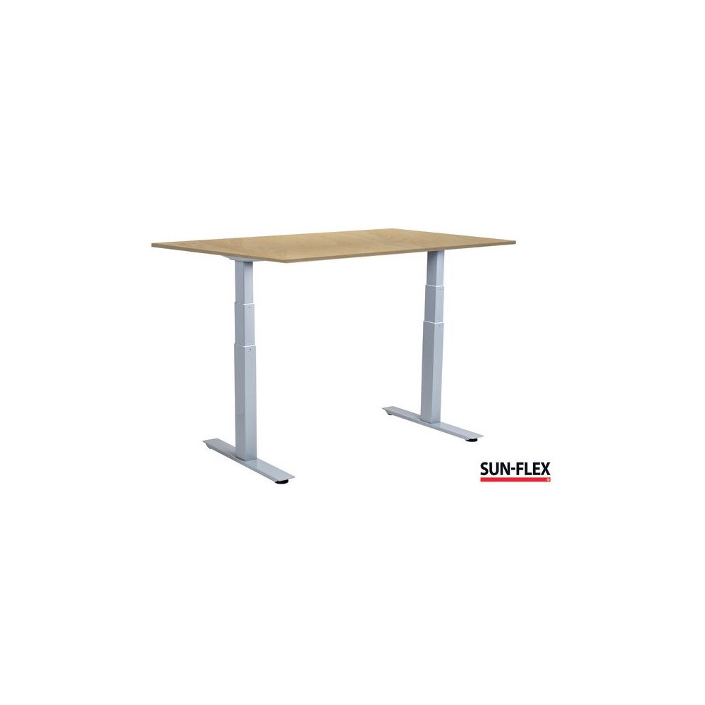 Sun-Flex Bord SUN-FLEX VI höj/sänk 140x80 grå/bjö