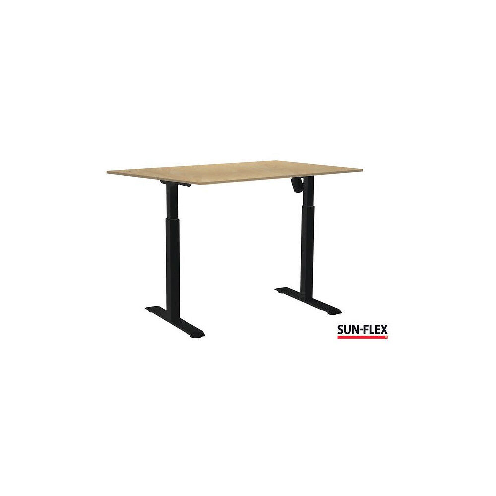 Sun-Flex Bord SUN-FLEX II höj/sänk 140x80 sva/bjö