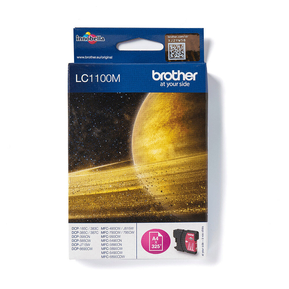 Brother Brother LC1100M bläckpatroner 1 styck Original Magenta