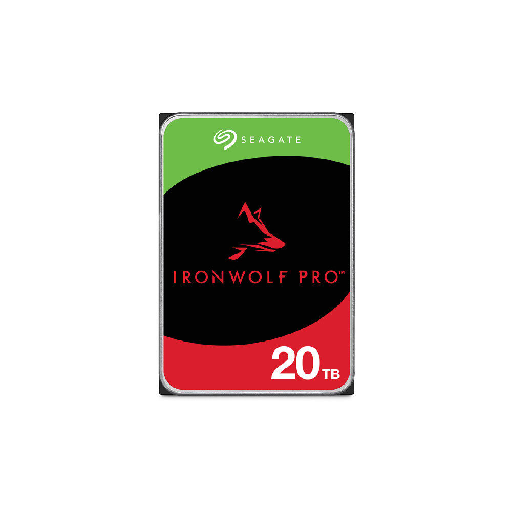 Seagate Seagate IronWolf Pro ST20000NT001 - hårddisk - 20 TB - SATA 6Gb/s