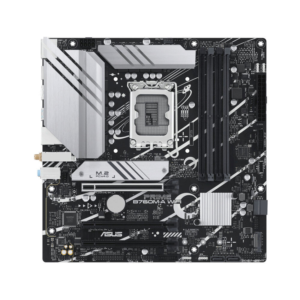 ASUSTeK COMPUTER ASUS PRIME B760M-A WIFI Intel B760 LGA 1700 micro ATX