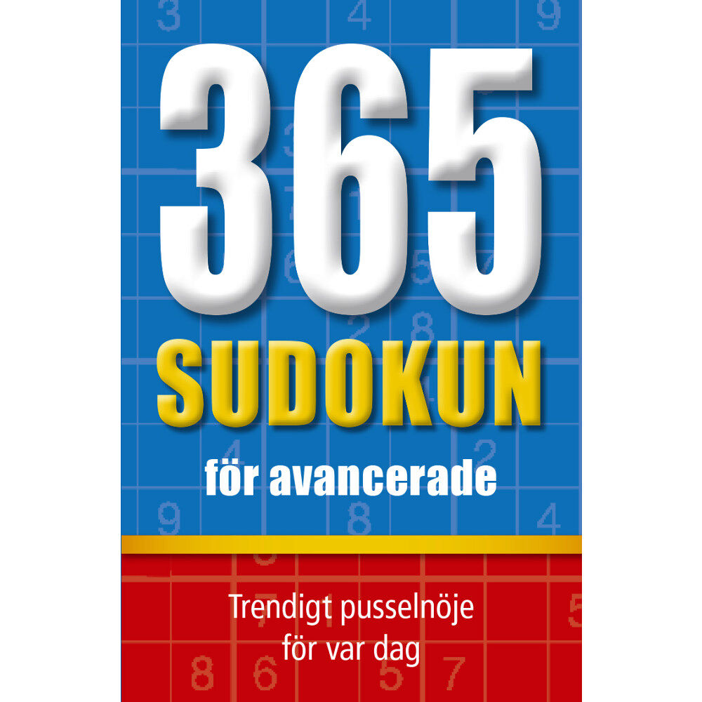 Stevali 365 sudokun för avancerade (häftad)