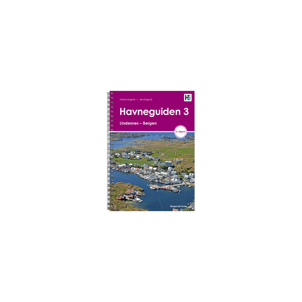 Hanne og Jørn Engevik Havneguiden 3. Lindesnes - Bergen (bok, spiral, nor)
