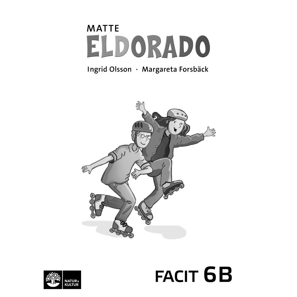 Margareta Forsbäck Eldorado, matte 6B Facit (5-pack) (häftad)