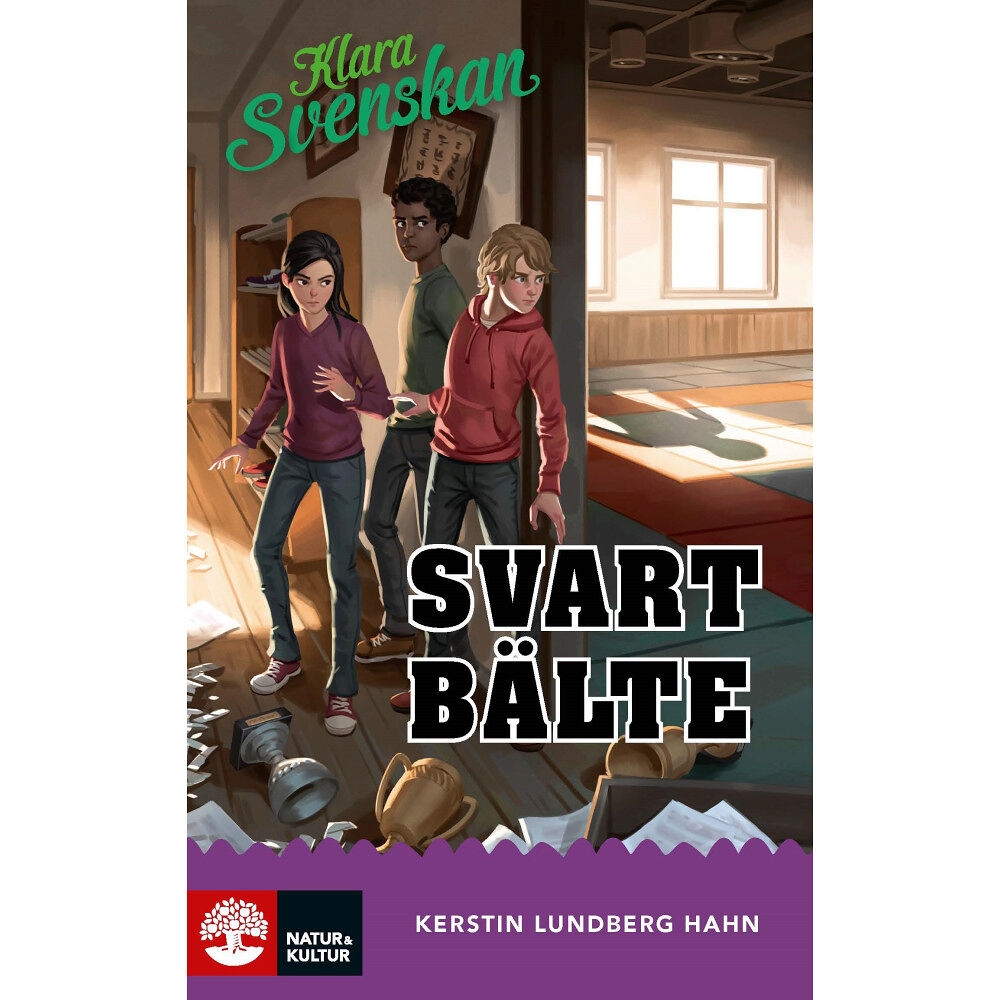 Kerstin Lundberg Hahn Klara svenskan åk 5 Svart bälte (häftad)