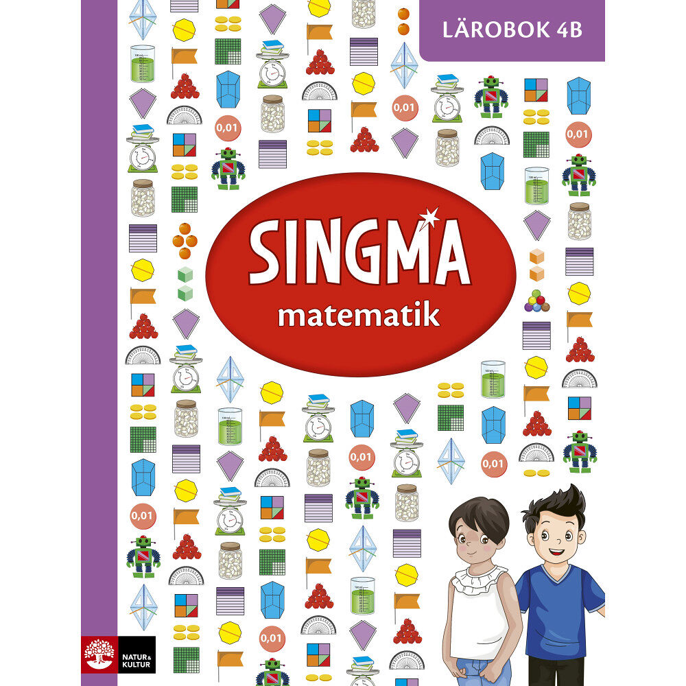 Natur & Kultur Läromedel och Akademi Singma matematik 4B Lärobok (häftad)
