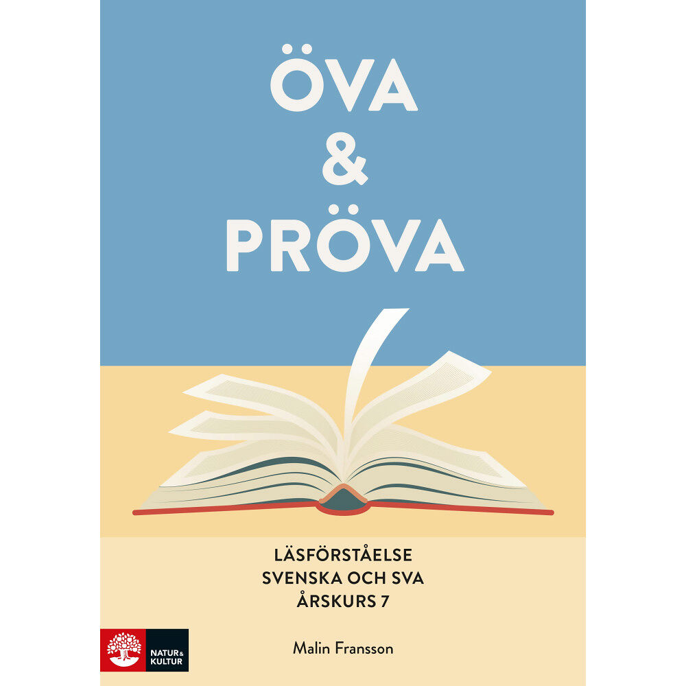 Malin Fransson Öva & pröva. Läsförståelse i svenska och sva årskurs 7 (häftad)