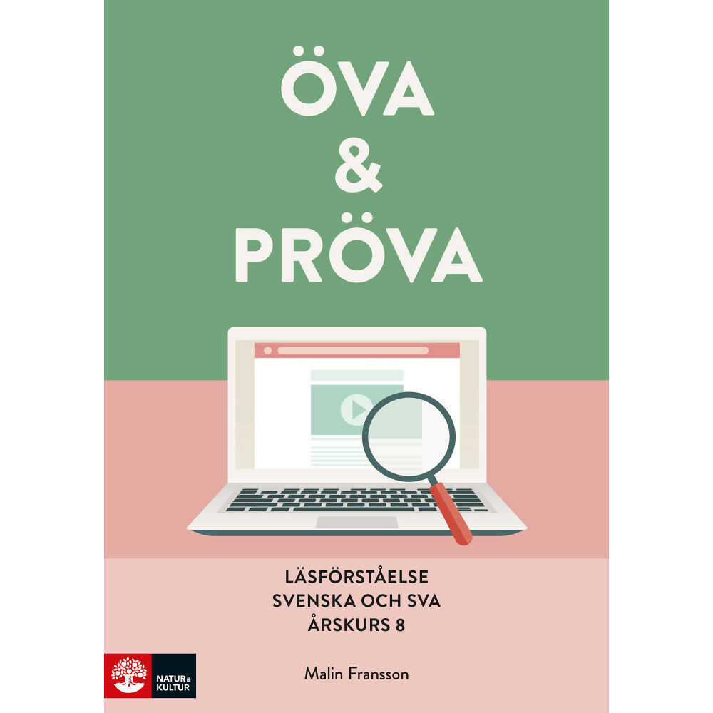 Malin Fransson Öva & pröva. Läsförståelse i svenska och sva årskurs 8 (häftad)