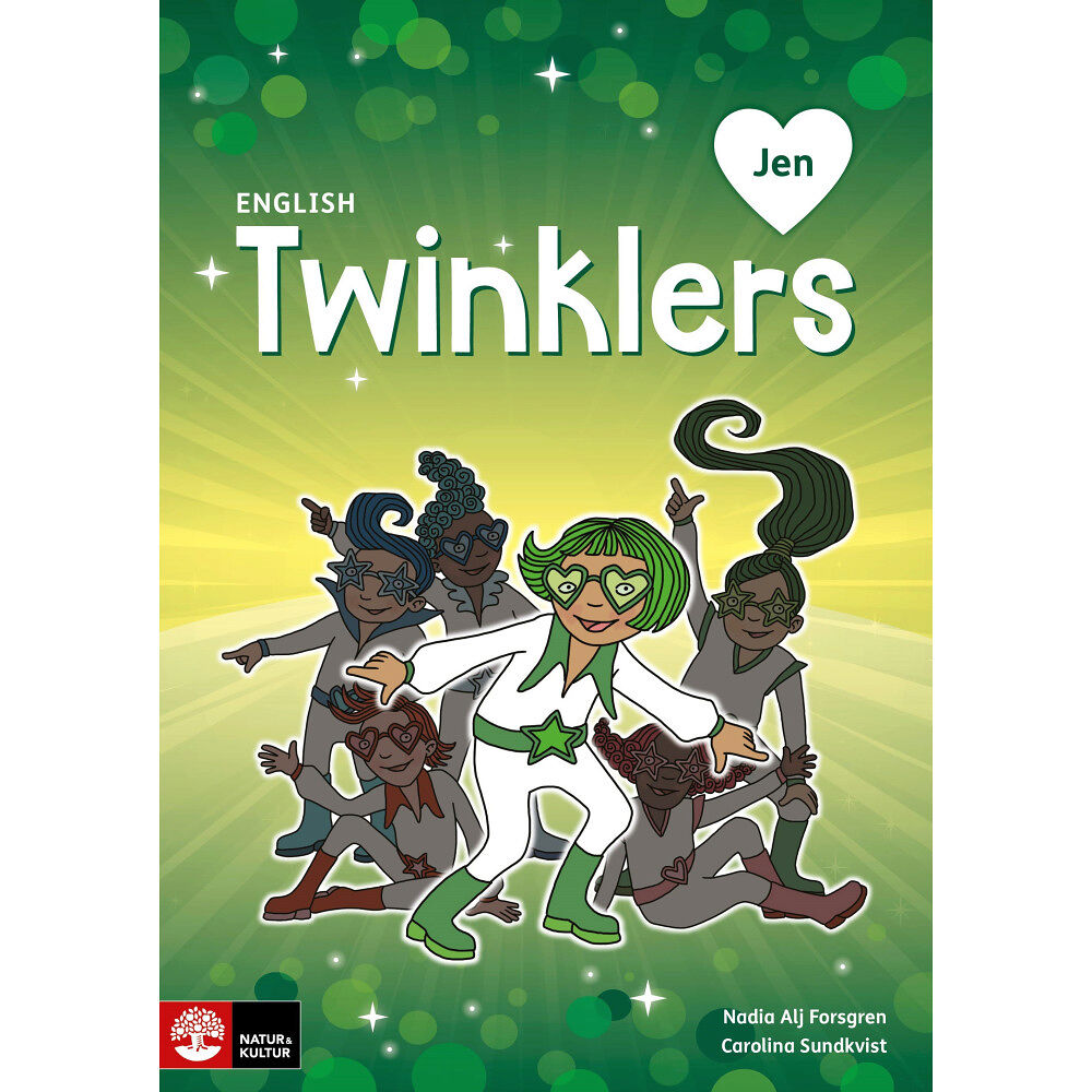 Natur & Kultur Läromedel och Akademi English Twinklers green Jen (häftad)