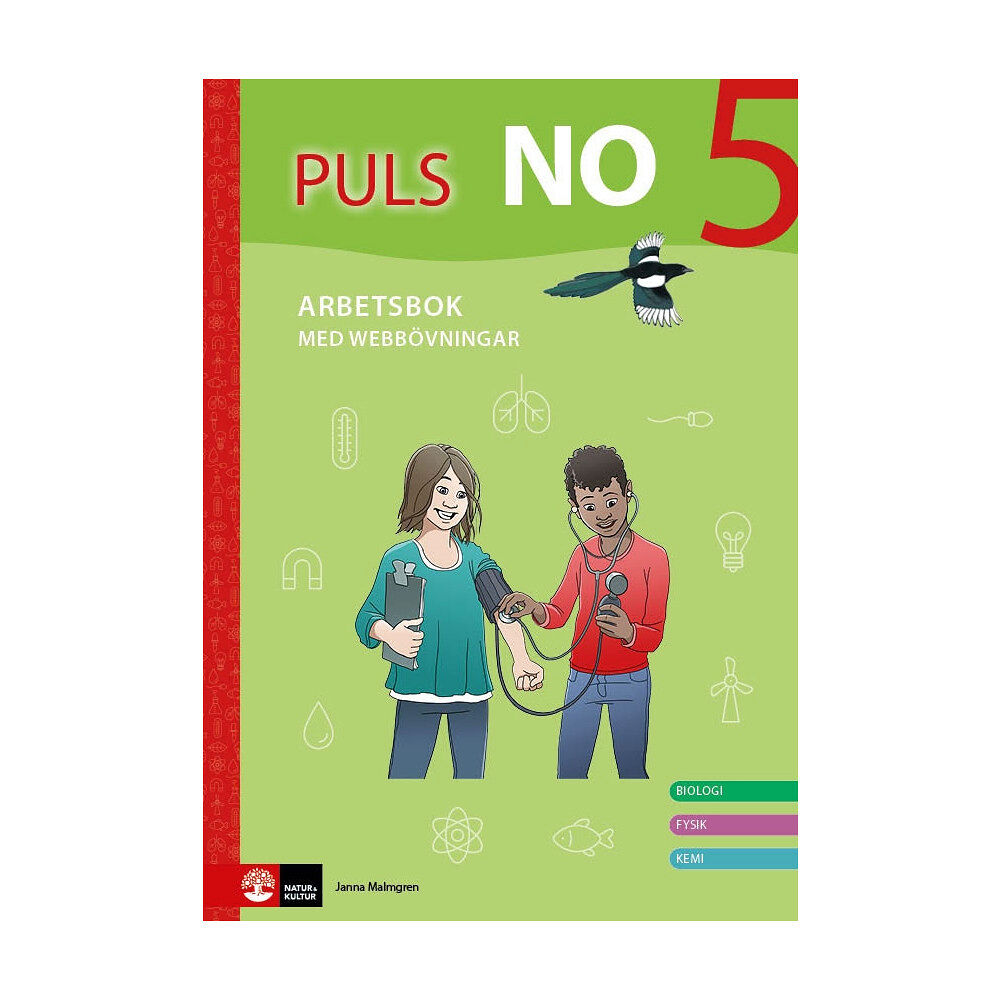Janna Malmgren PULS NO åk 5 Arbetsbok med elevwebb (häftad)