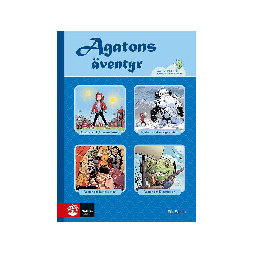Pär Sahlin Läshoppet Samlingsvolym Agatons äventyr (inbunden)