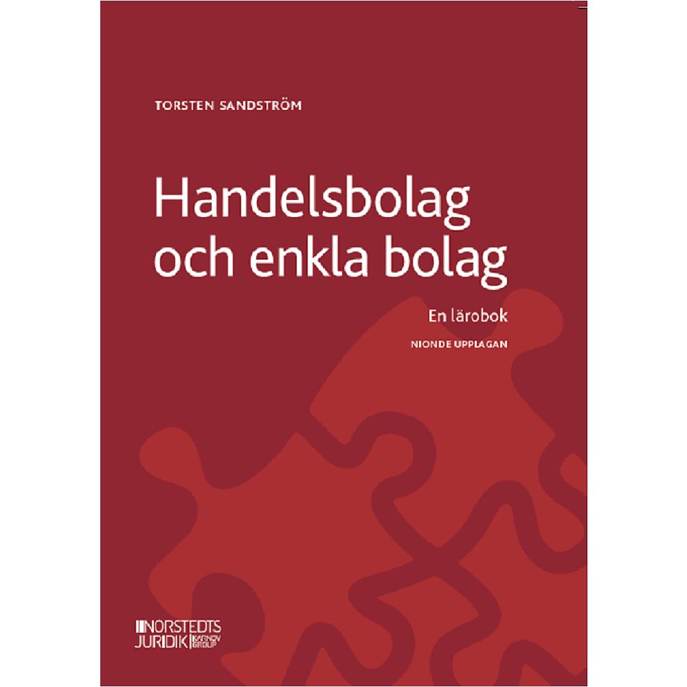 Torsten Sandström Handelsbolag och enkla bolag : En lärobok (häftad)