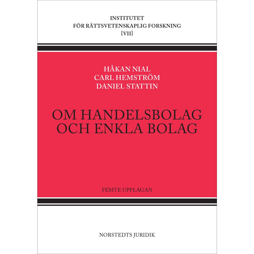 Håkan Nial Om handelsbolag och enkla bolag (häftad)