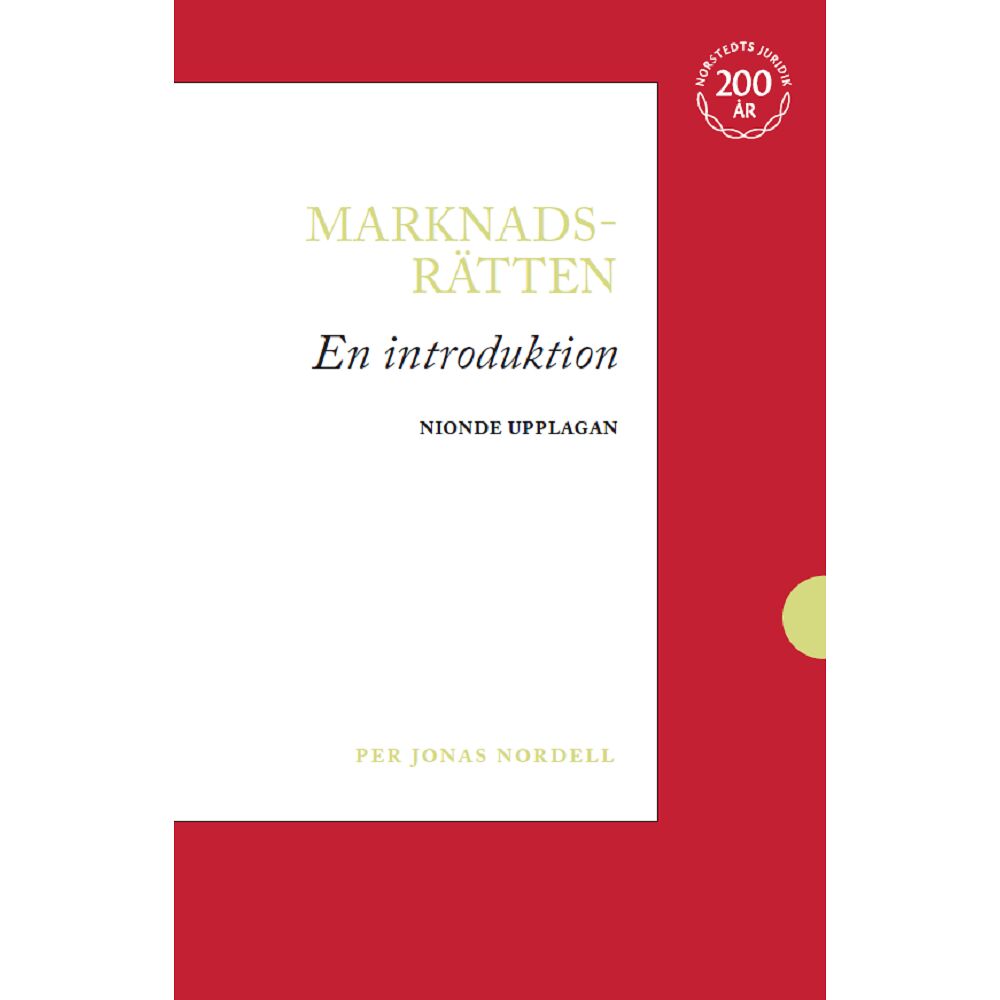 Per Jonas Nordell Marknadsrätten : en introduktion (häftad)