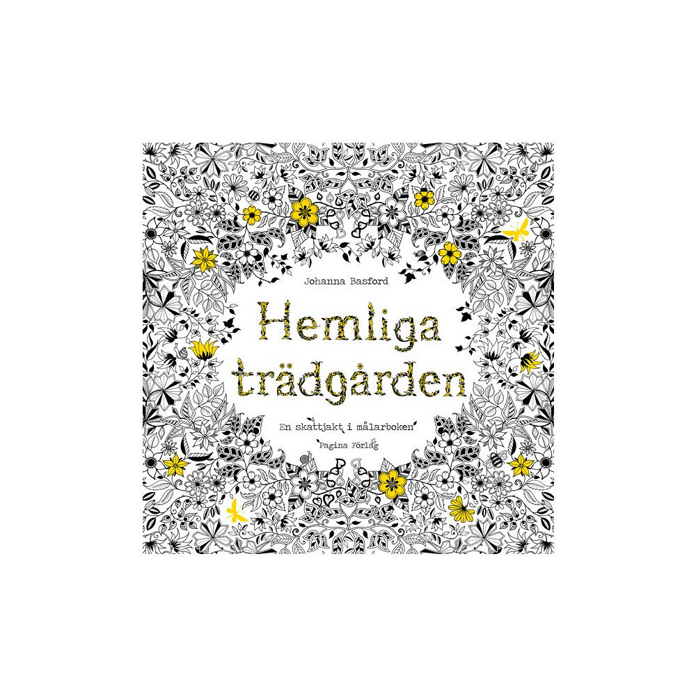 Pagina Förlags Hemliga Trädgården - En skattjakt i målarboken (häftad)