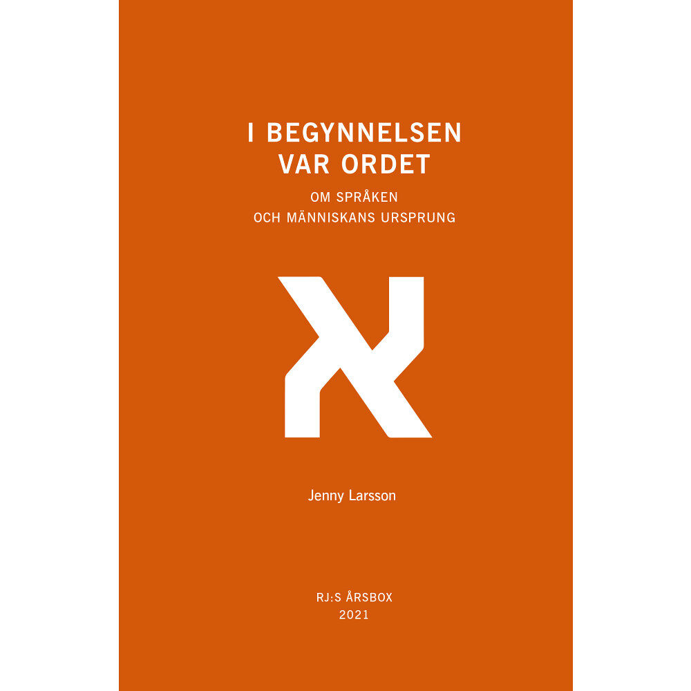 Jenny Larsson I begynnelsen var ordet (RJ:s årsbox 2021. Orden) (bok, danskt band)