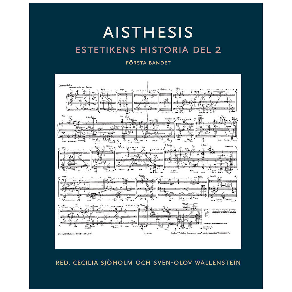 Bokförlaget Thales Aisthesis : estetikens historia. Del 2, första bandet (inbunden)