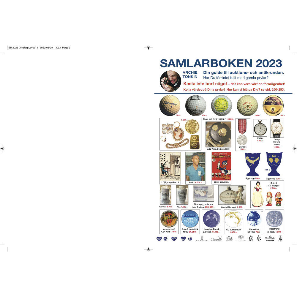 Archie Tonkin Samlarboken 2023 Nr 33 (häftad)
