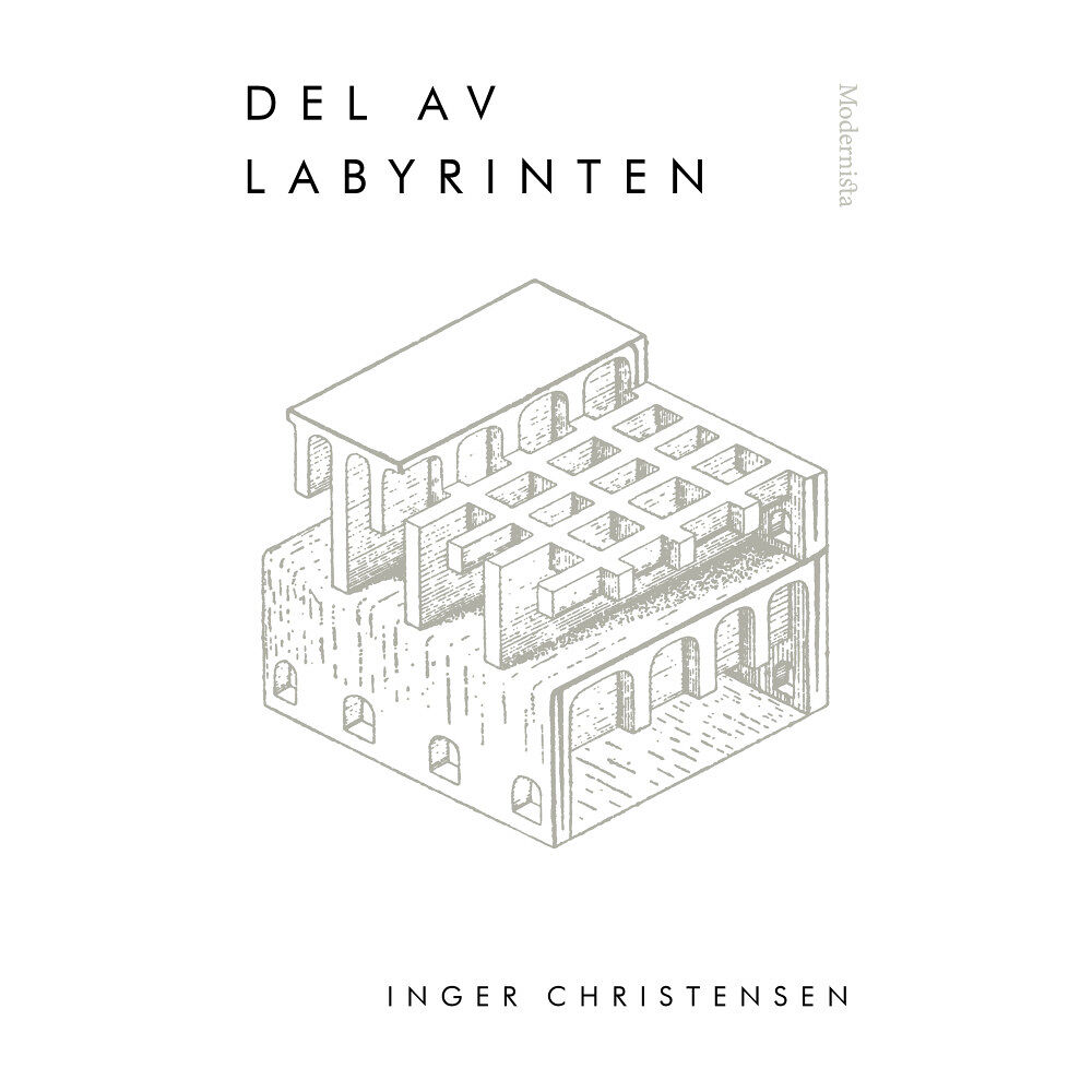 Inger Christensen Del av labyrinten (inbunden)