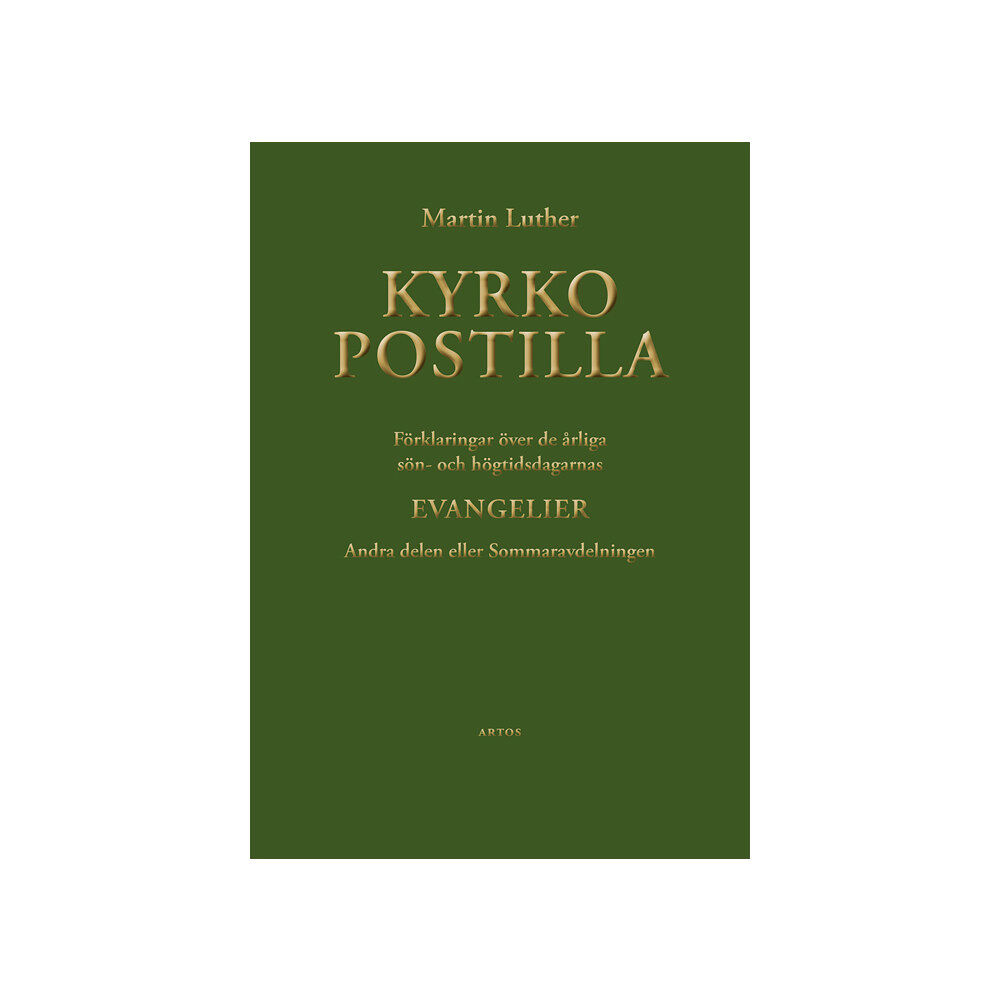 Martin Luther Kyrkopostilla i två band (inbunden)