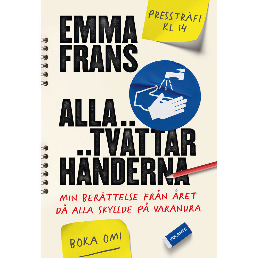 Emma Frans Alla tvättar händerna (inbunden)