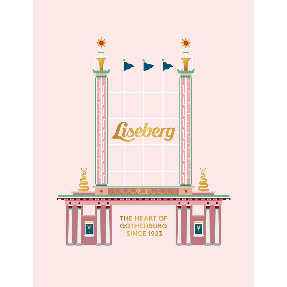 Patrik Källström Liseberg : The heart of Gothenburg since 1923 (inbunden, eng)