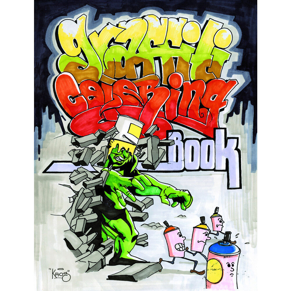 Uzi Wufc Graffiti Coloring Book (häftad, eng)