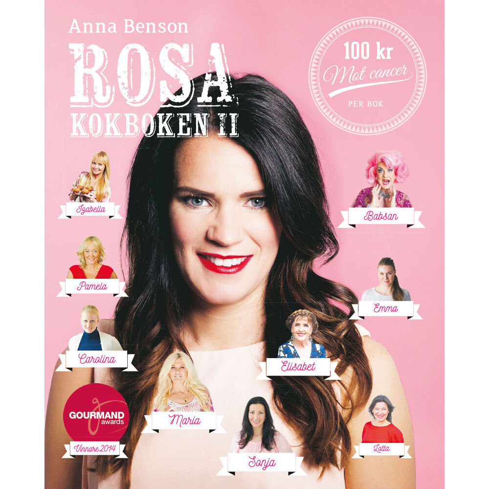 Anna Benson Rosa kokboken II (inbunden)