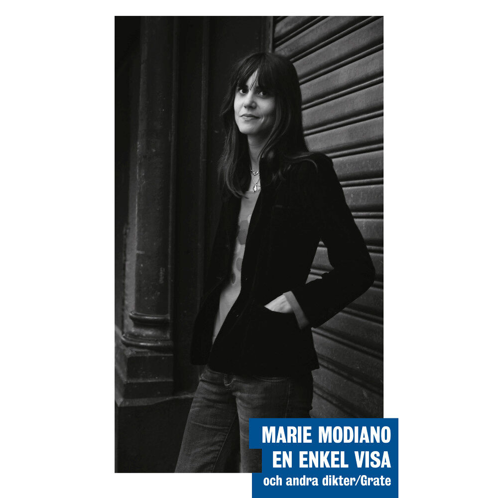 Marie Modiano En enkel visa och andra dikter (bok, danskt band)