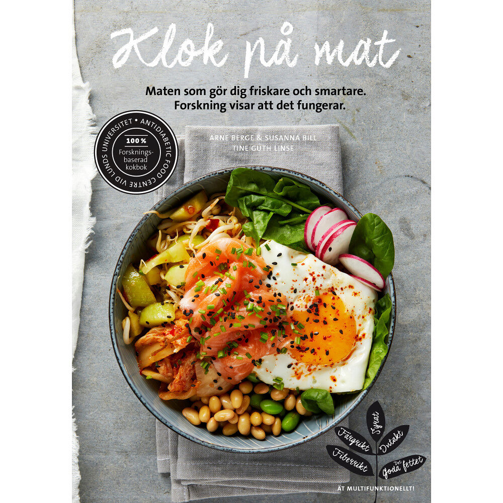 Susanna Bill Klok på mat : maten som gör dig friskare och smartare (häftad)