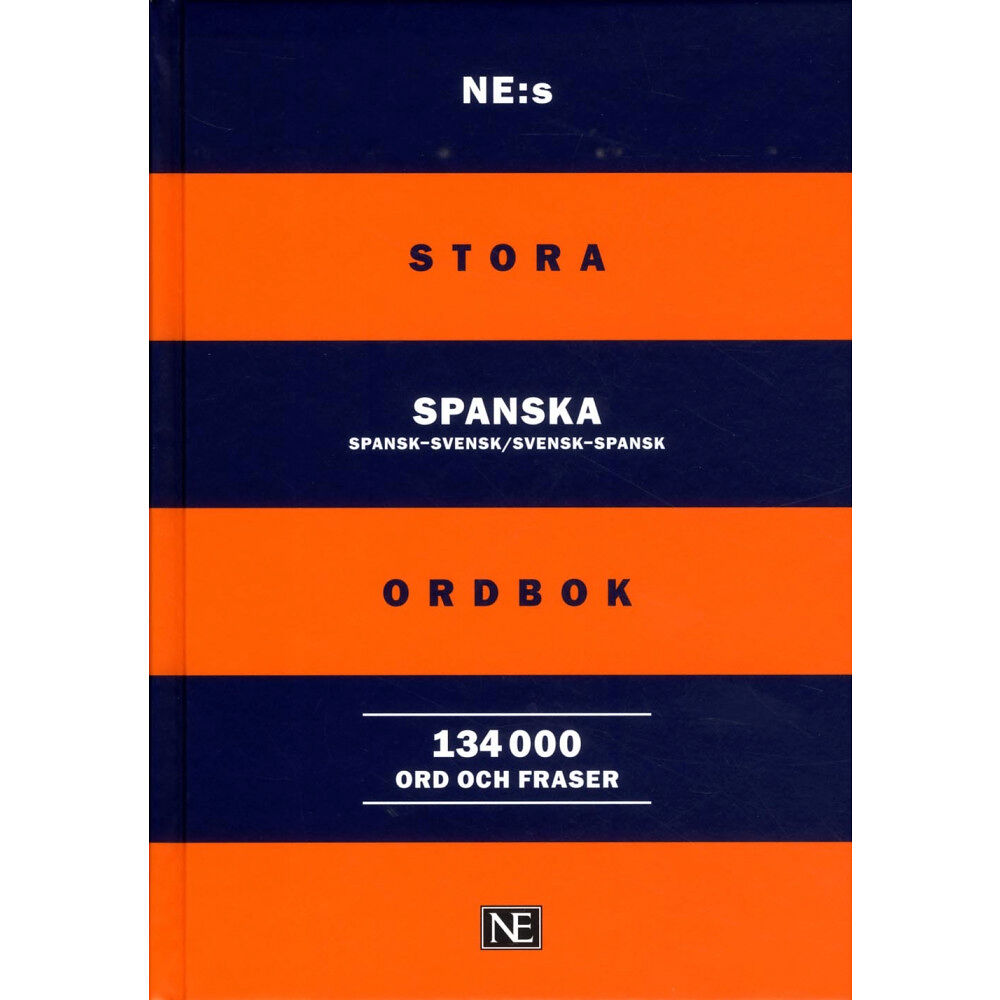 NE Nationalencyklopedin NE:s stora spanska ordbok : spansk-svensk/svensk-spansk 134000ord (inbunden)