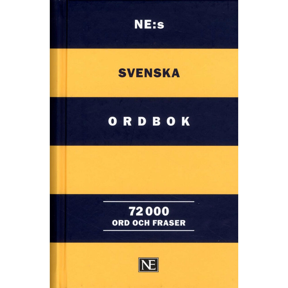 NE Nationalencyklopedin NE:s svenska ordbok 72 000 ord och fraser (inbunden)