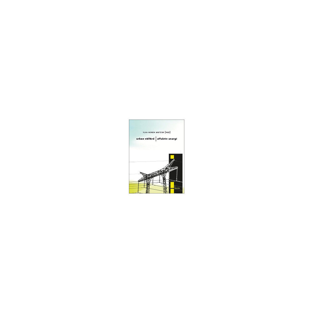 Borea Bokförlag Urban välfärd, effektiv energi (bok, danskt band)