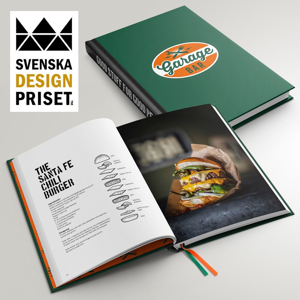 Åke Högman Garage Bar (bok, klotband)