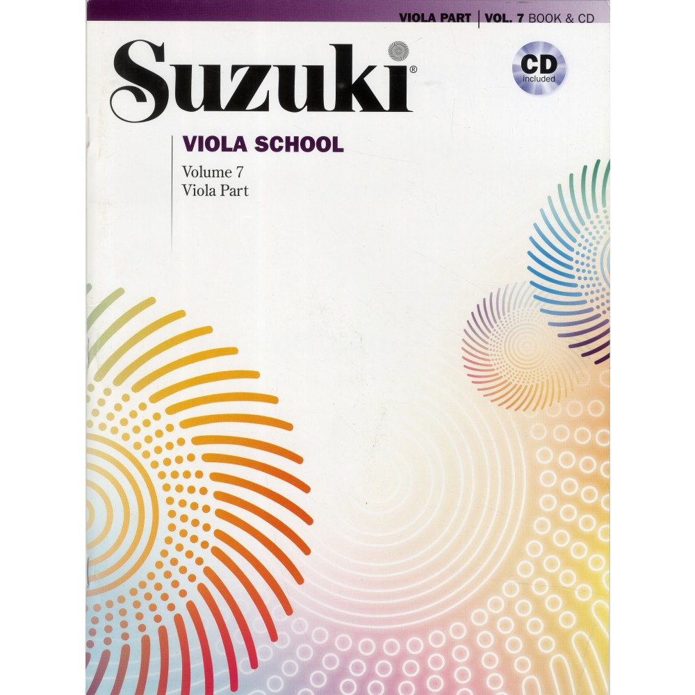 Notfabriken Suzuki Viola school 7 bok/cd kombo (häftad, eng)