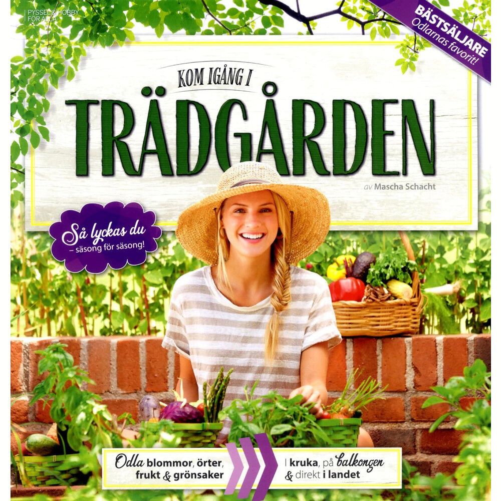 Mascha Schacht Kom igång i trädgården (häftad)